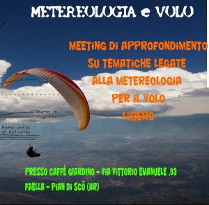 Evento meteorologia giovedi 30 aprile